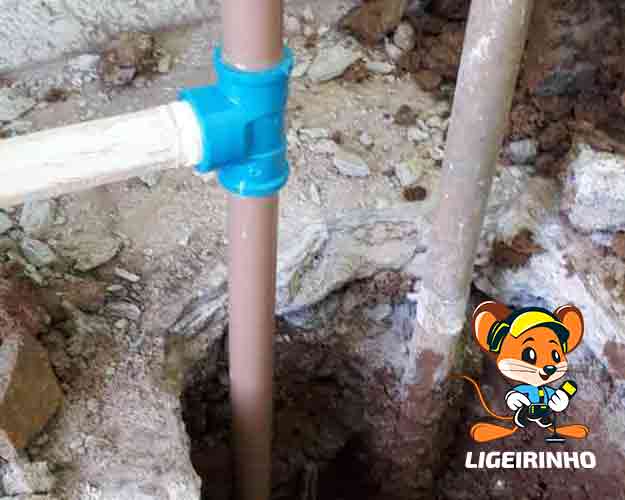 Serviço de reparo de vazamento Sabesp Brásil