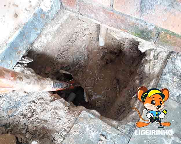 Solução em localização de vazamento Ligeirinho